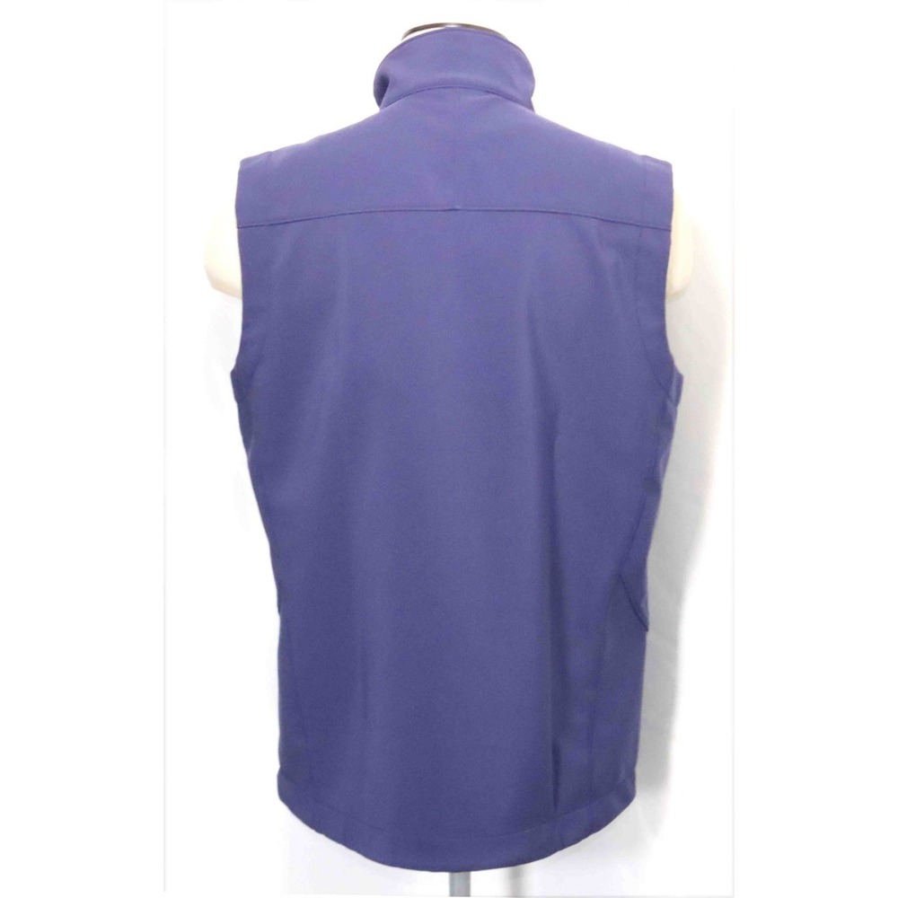 Patagonia Adze Blue Full Zip Softshell Polartec Hiking Outdoor Vest Mens Size Lg - Picture 3 of 7